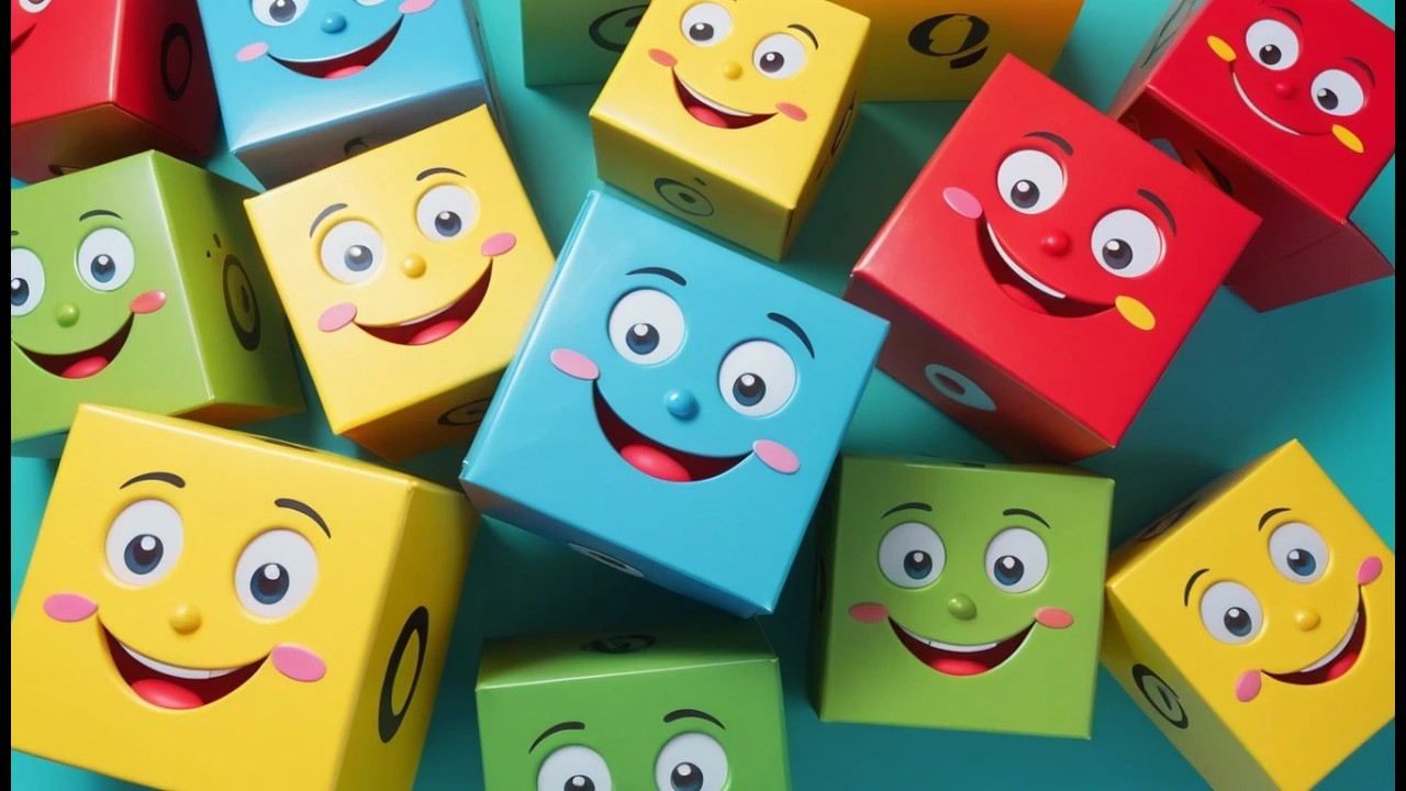 Four Little Music Boxes Ding Ding Ding | Sweet Melodies & Counting Song for Kids