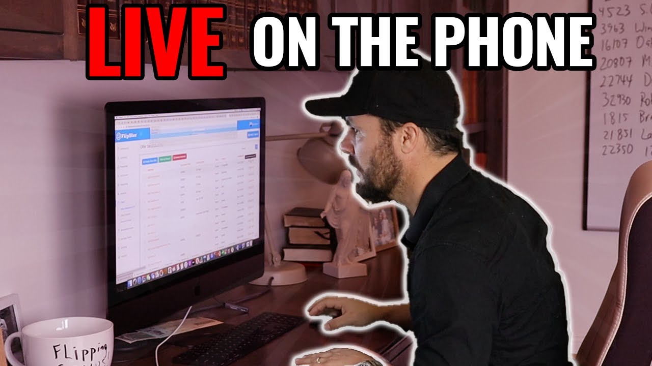 Watch Me Sign A Contract With A Seller On The Phone LIVE!