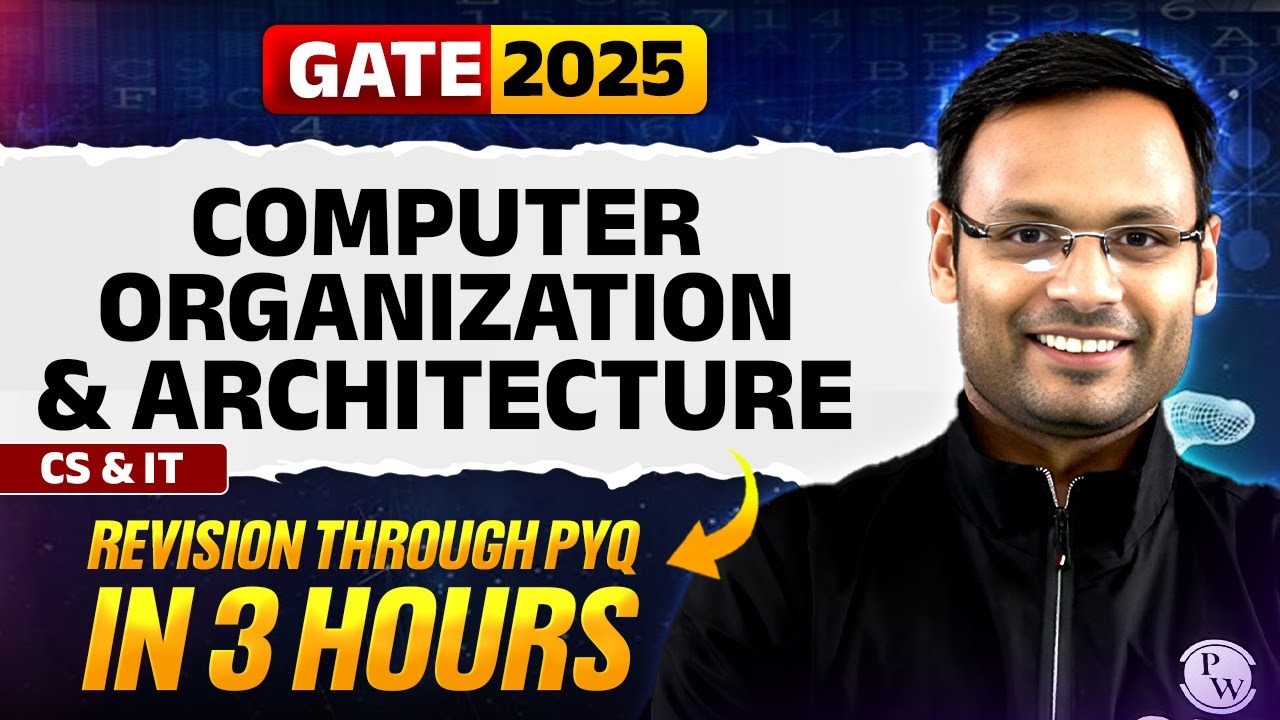 Target GATE 2025 | Computer Organization & Architecture | CS & IT | Revision through PYQ