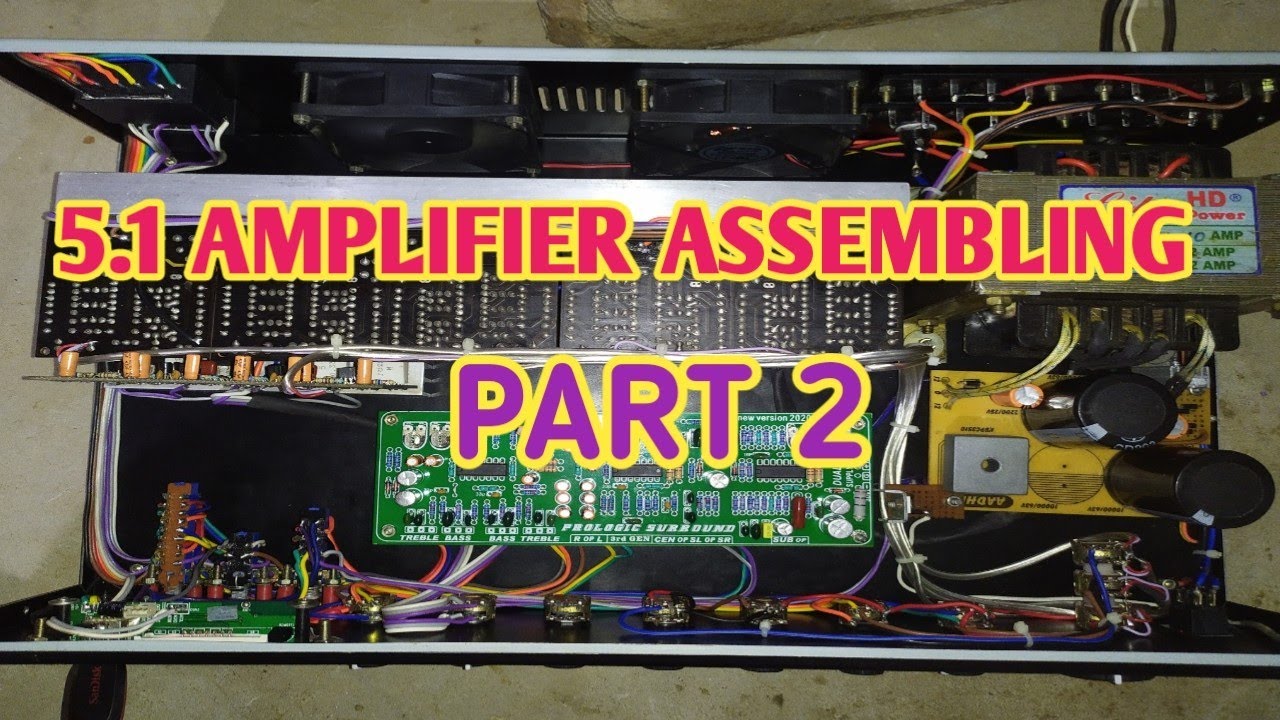 5.1 Amplifier Assembling part 2