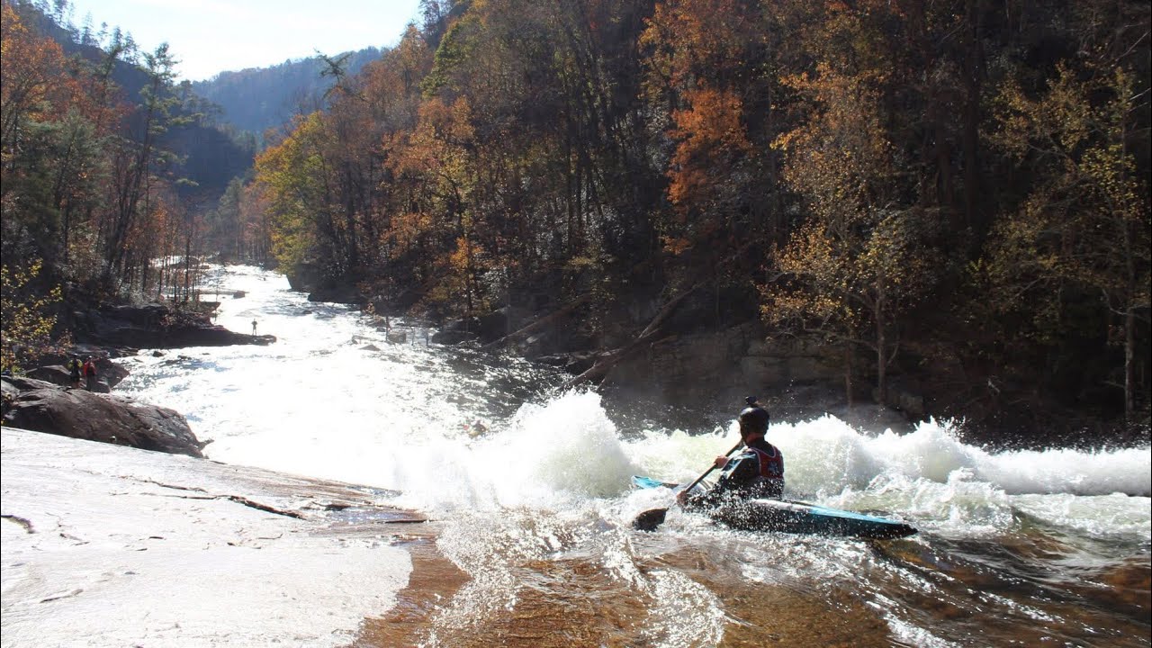 Tallulah Race 2025 with named rapids