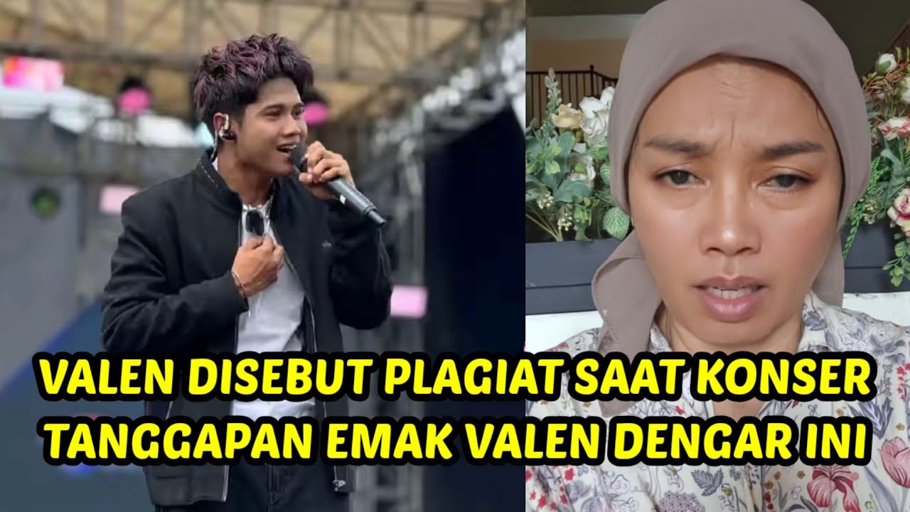 Valen dikritik plagiat saat konser disampang, emak valen tanggapi ini
