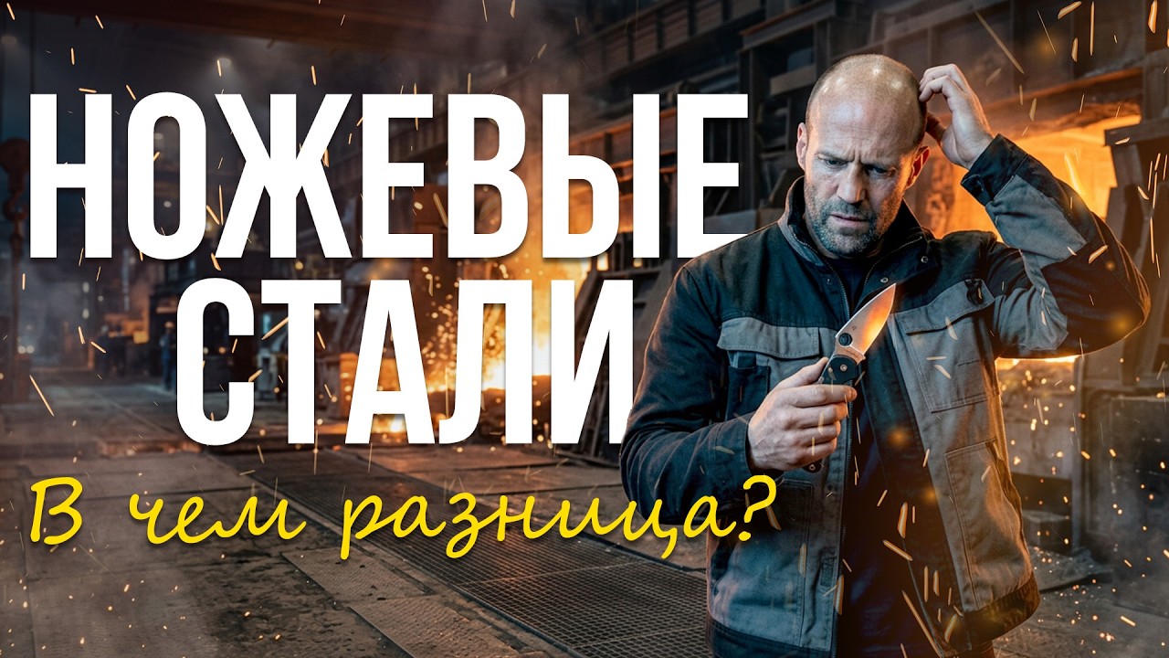 Гид по ножевым сталям: какую сталь выбрать для ножа? XC90, D2, VG-10, S35VN, MagnaCut