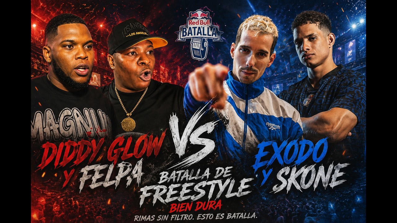 Diddy Glow, Felpa Divo VS Skone, Exodo lirical Y Numenosis ( BATALLA EPICA ANFITEATRO CRISTO REY )