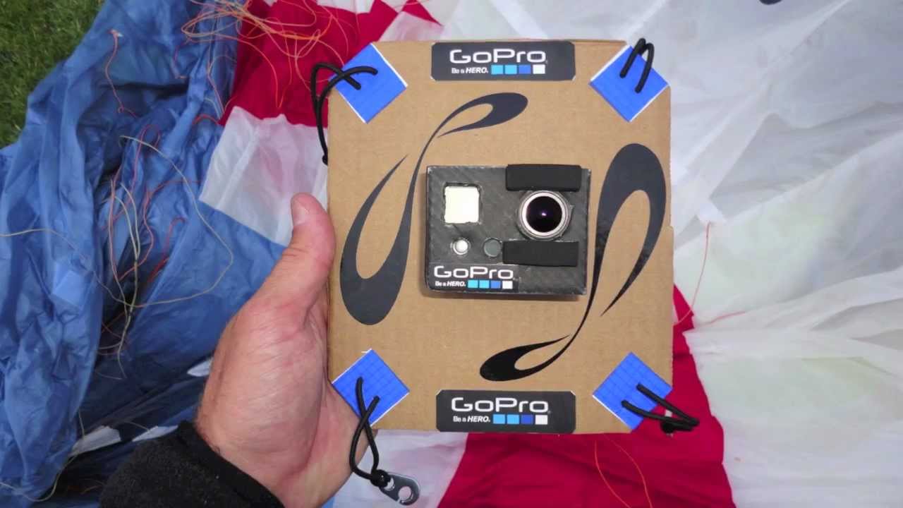 Mounting Go Pro HD x Paraglider