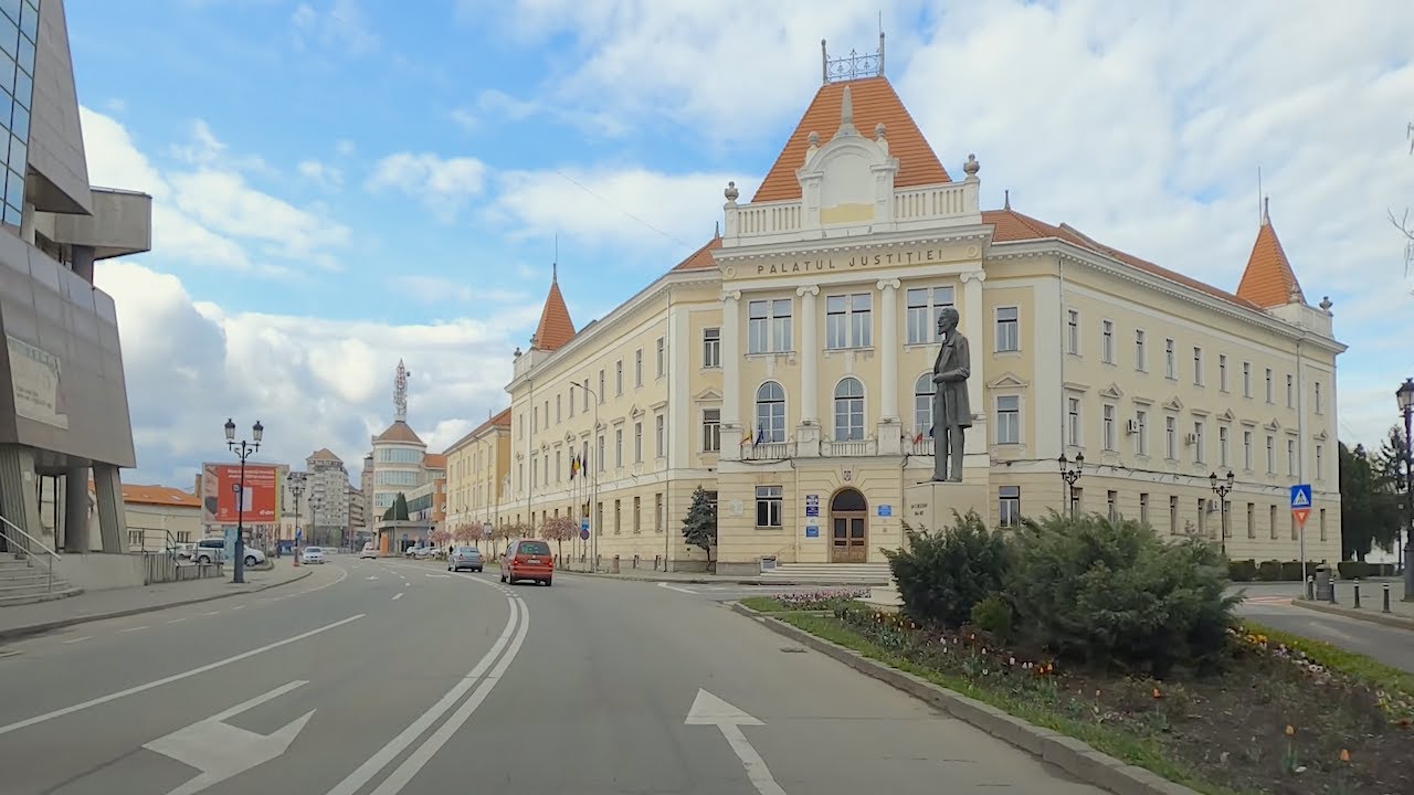 Driving in Alba Iulia | 4K