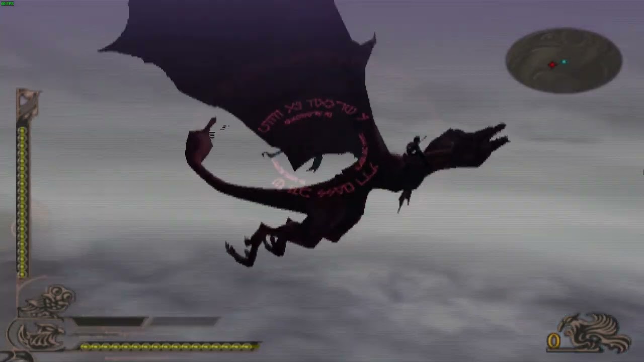 Drakengard 1 - The Black Dragon Boss Fight
