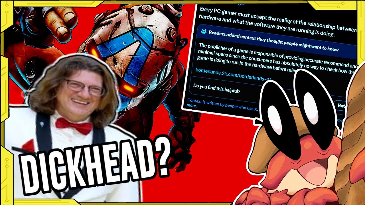 Randy Pitchford CRASHES OUT Over Borderlands 4's Performance Complaints!! He NEEDS To Stop!!