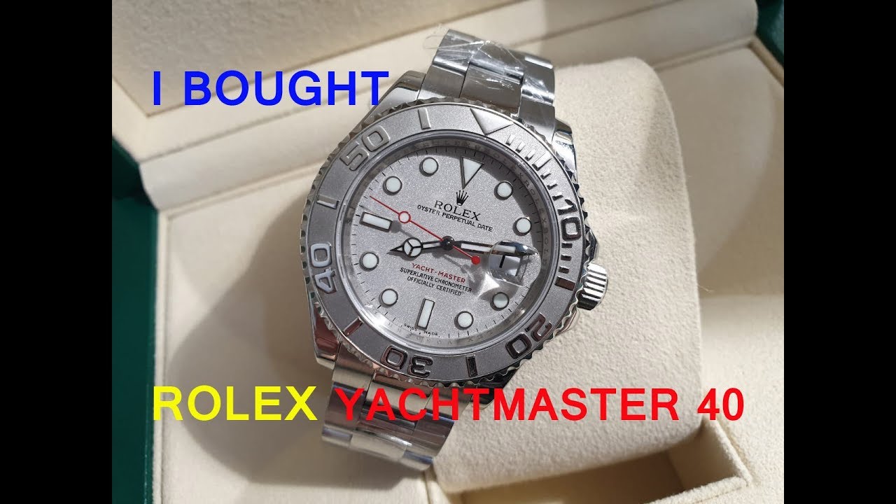 Beli Jam Tangan Baru Rolex Yachtmaster 40