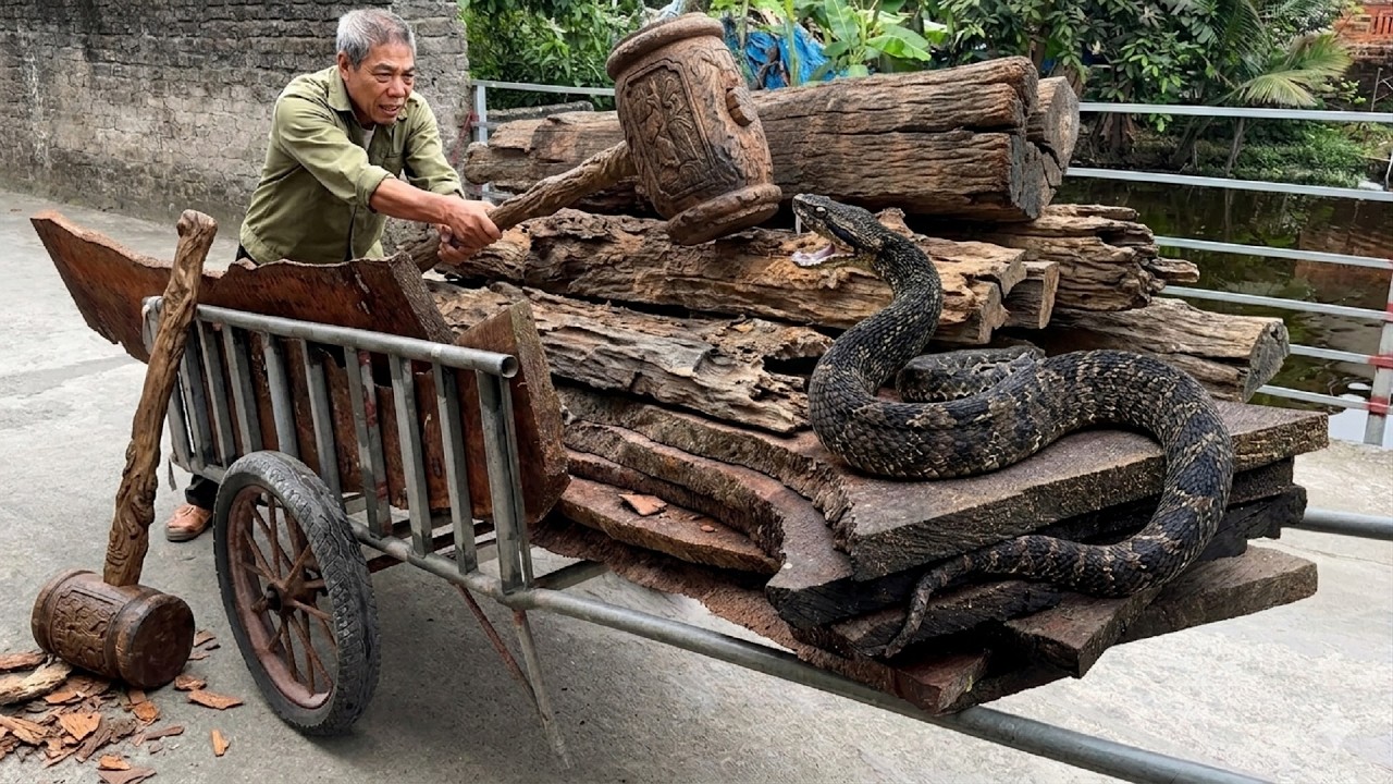 You'll Never Overcome Human Power&hellip; Most Dangerous Woodworking Projects Created High Value Furniture!