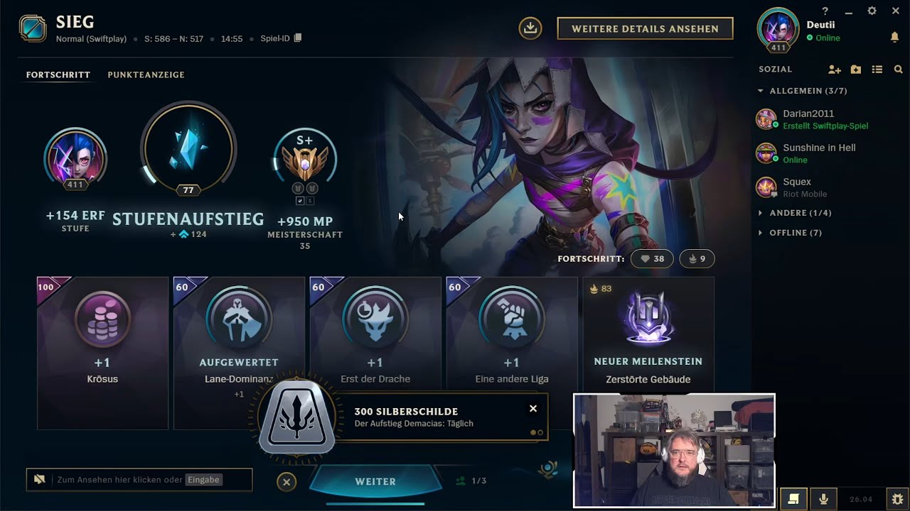 League of Legends | SWIFTPLAY | Jinx | S+ | w/friends | 23.02.2026 | 6