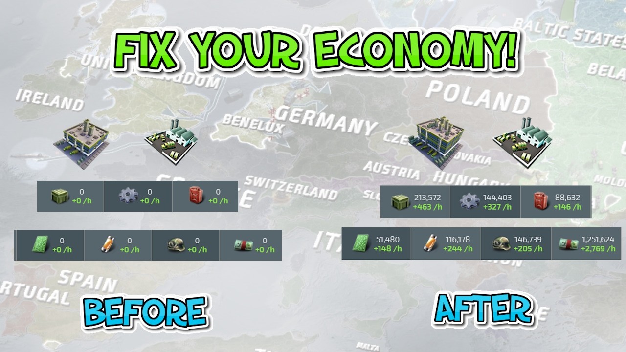 5 Economy Tips to Dominate in Supremacy WW3