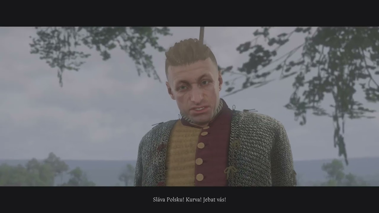 Kingdom come deliverance 2 Když po prvé střetnete Poláka. :DScéna z traileru, ale v češtině - TOP !!