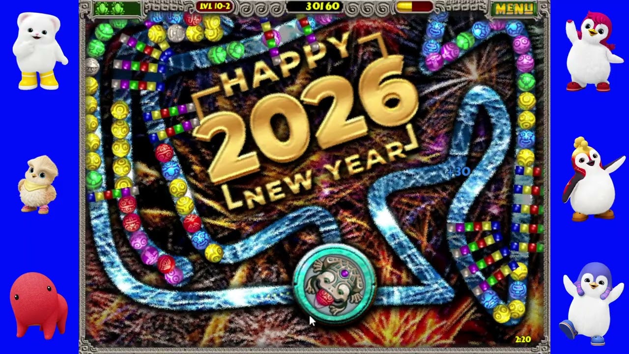 Zuma Deluxe 800x600 Map Name Happy New Year 2026 Mod By Max Collapse