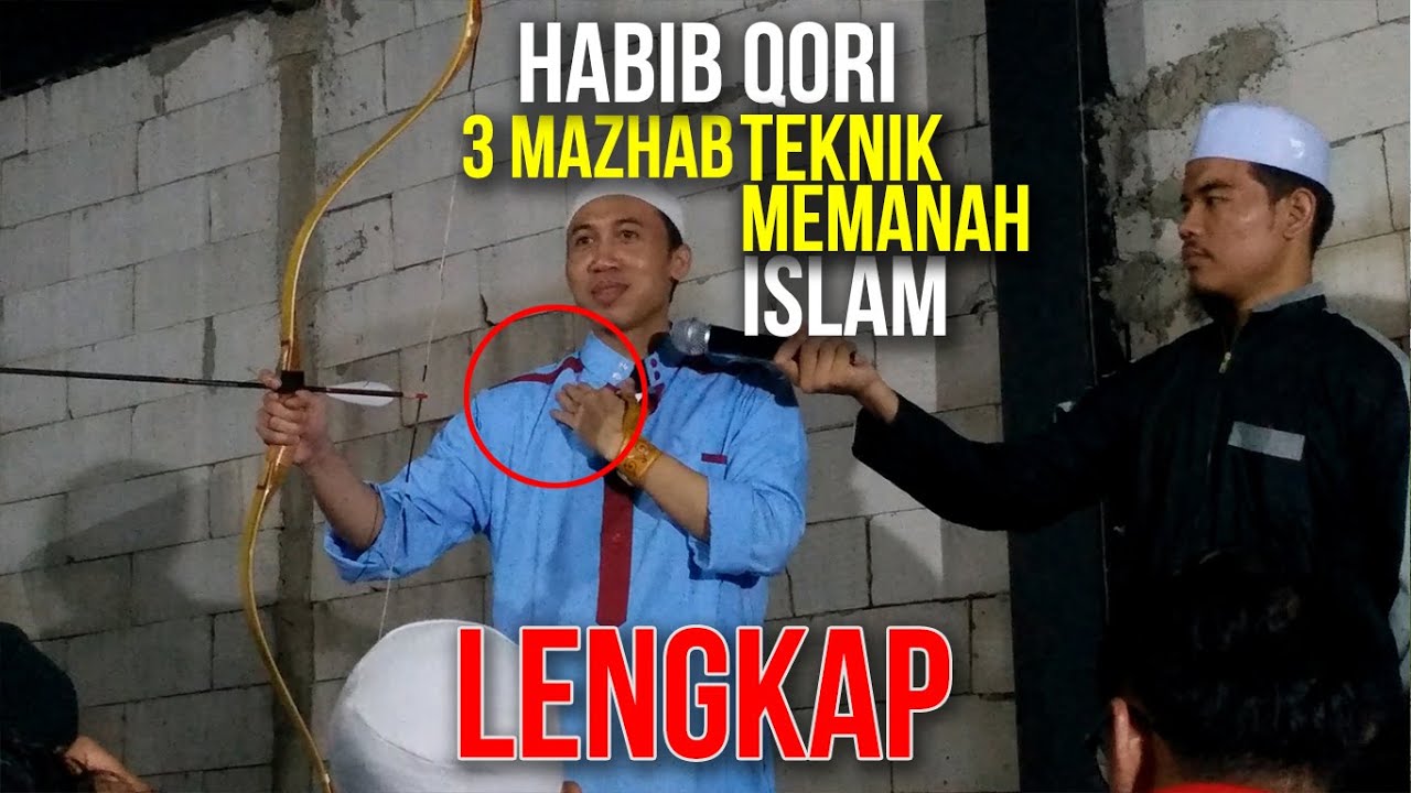 3 Mazhab Teknik Memanah dalam Islam Lengkap Habib Qori di Shoutlake Archery Camp