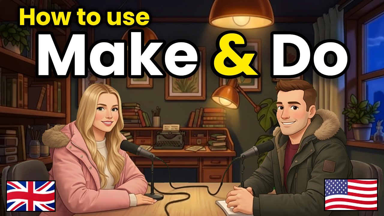 Make vs. Do: The Golden Rule to Never Forget! | Real English Conversation Practice