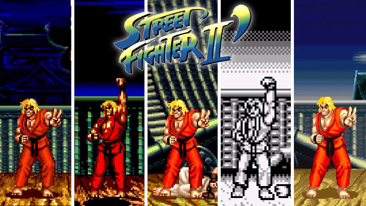 Street Fighter II': Champion Edition - Versions Comparison (HD 60 FPS)