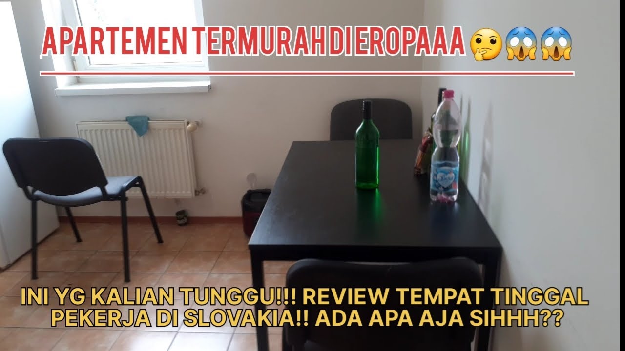 REVIEW TEMPAT TINGGAL PEKERJA DI SLOVAKIA!!! APARTEMEN TERMURAH DI KAWASAN EROPAAA 😱😱😱