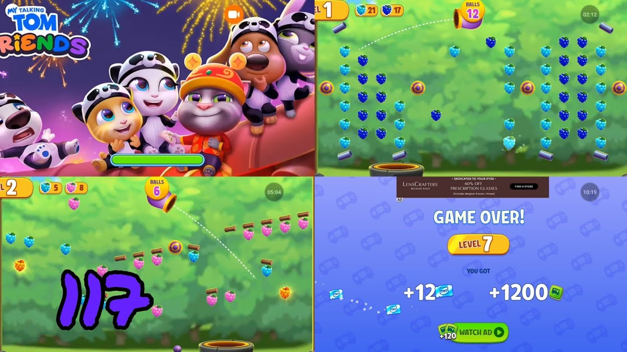 My Talking Tom Friends Android Gameplay Day 117