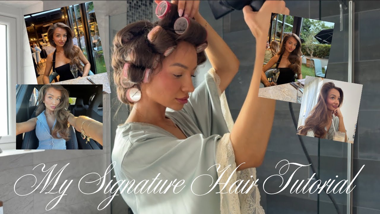 How I Get My Signature Bouncy Blowout ✨ | Primark Thermal Rollers + Chatty Life Catch Up