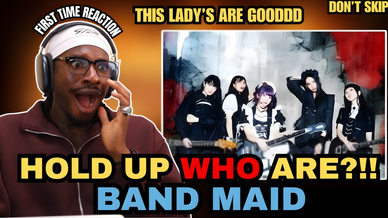 HOLD UP WHO ARE BAND MAID - Shambles Official Music Video | THIS LADY'S ARE GOODDDD #reaction