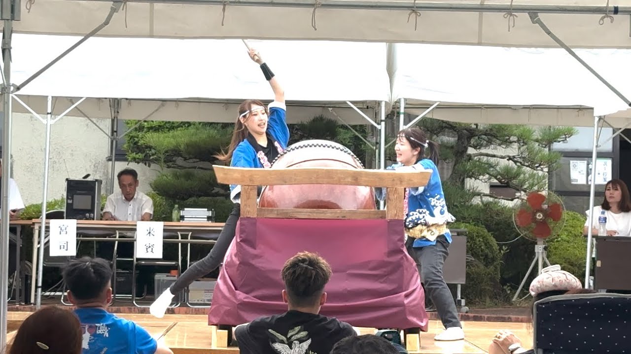 第九回 県下女性太鼓打競技加茂大会 大人の部 決勝