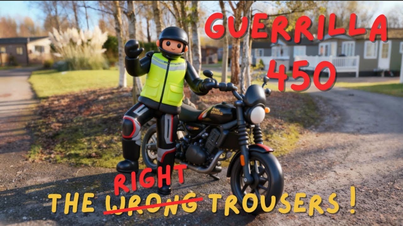 Royal Enfield Guerrilla 450 | Моя зимняя мотоэкипировка | Брюки Spada Ascent 2.0