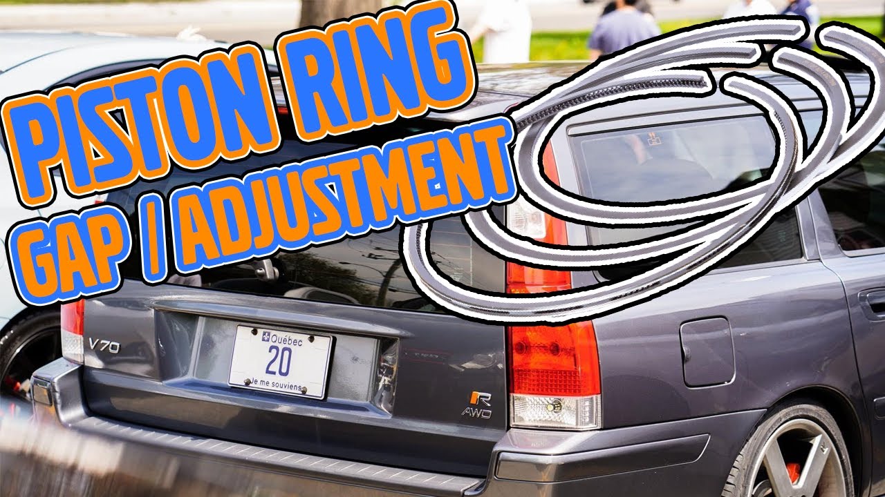 HOW TO GAP PISTON RINGS for a BIG TURBO 5 CYLINDER ENGINE I  VOLVO V70R Build Part 5