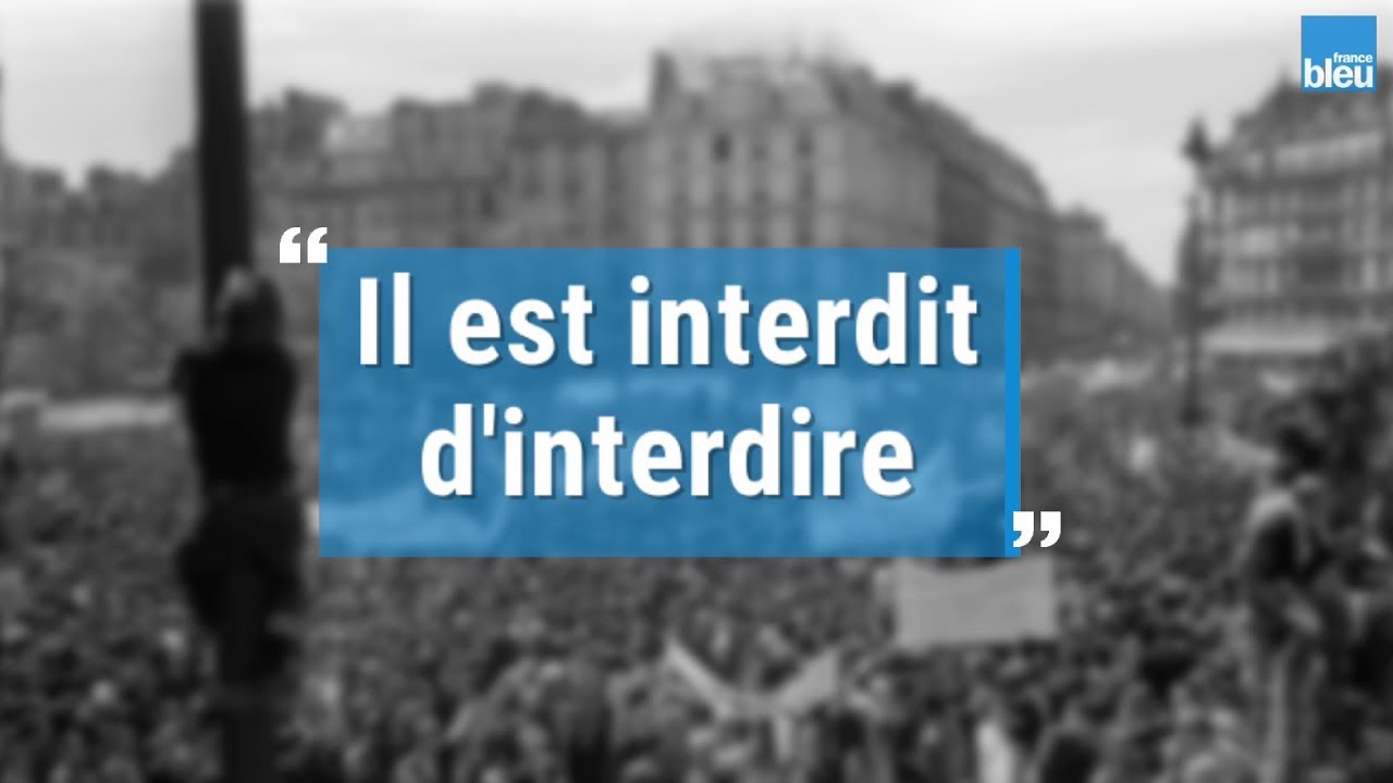 Mai 68 en quelques slogans embl&eacute;matiques