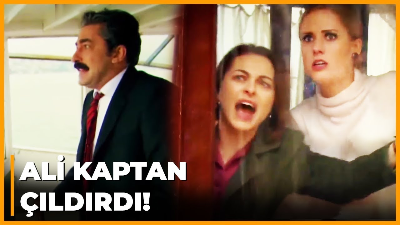 Ali Kaptan, Caroline ve Cemile'yi Tekneye Kilitledi! - Öyle Bir Geçer Zaman Ki 28. Bölüm
