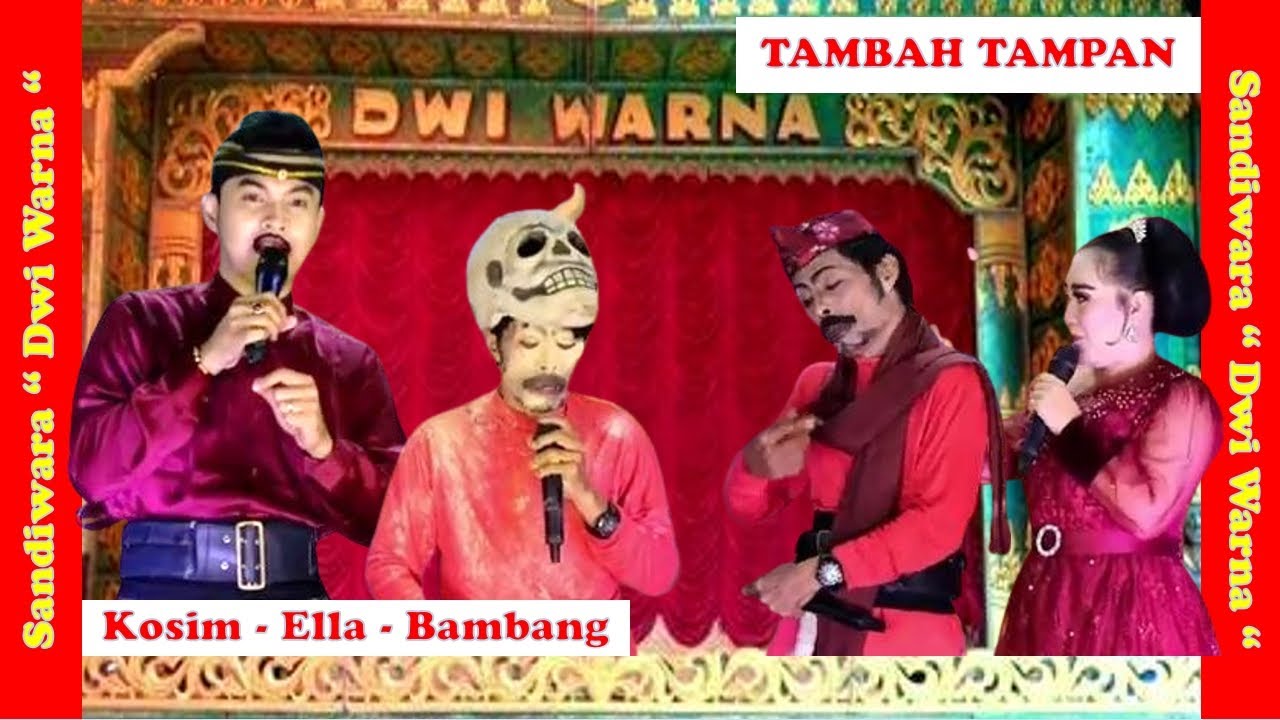 Kosim Ella Bambang 031  - Teman Galau Bersama Sandiwara Dwi Warna - Jadwal sandiwara hari ini