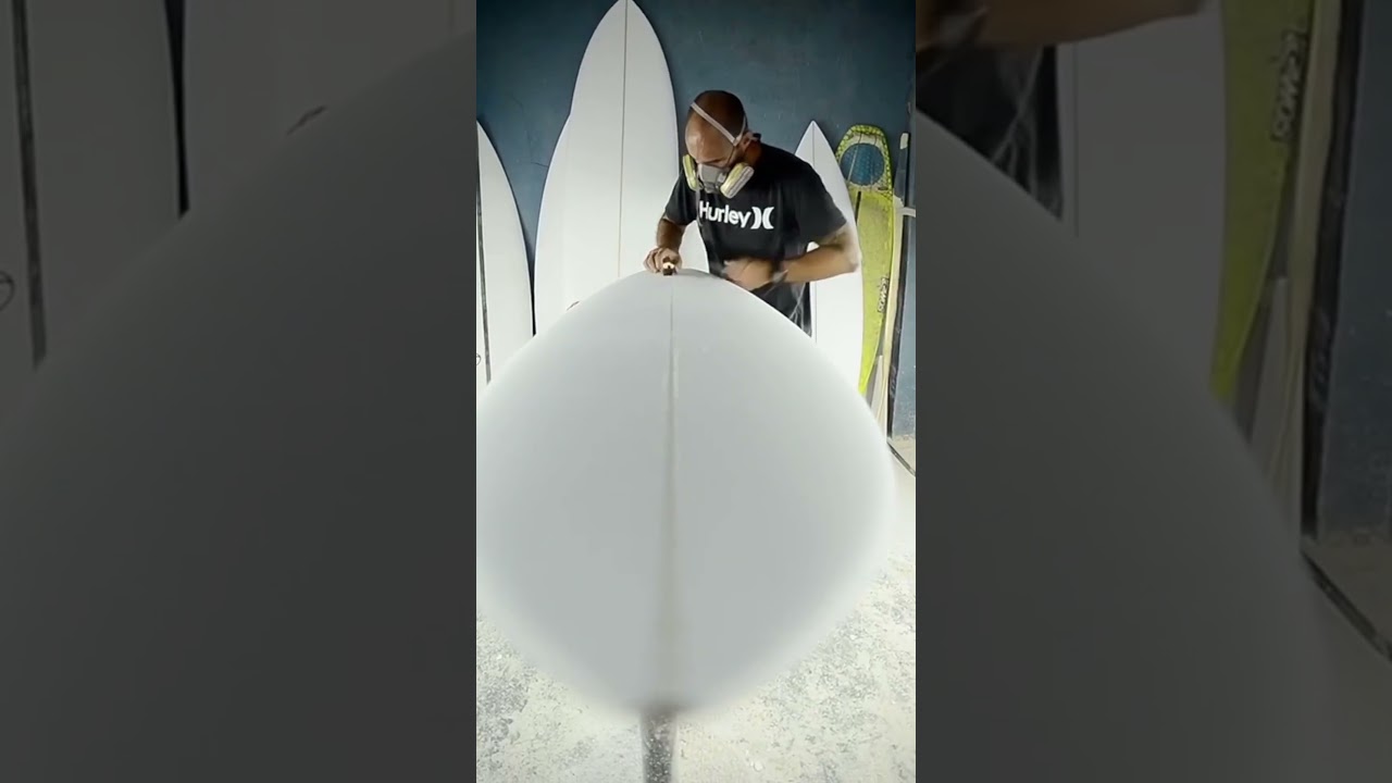 Preparing your surfboard for perfection! Uncover the secrets from a surfboard shaper. #surfside