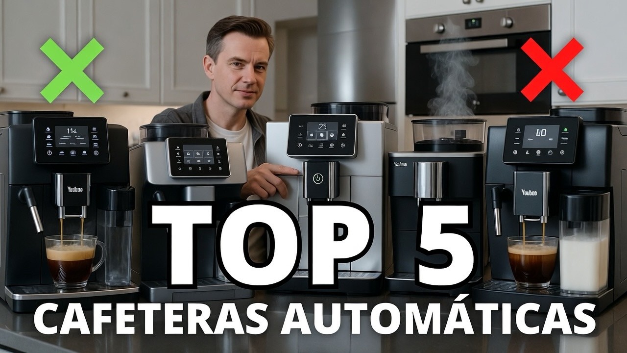 ¿Qué Cafetera Automática Comprar en 2026? 🔥 Las 5  MEJORES Cafeteras Espresso y Automáticas |