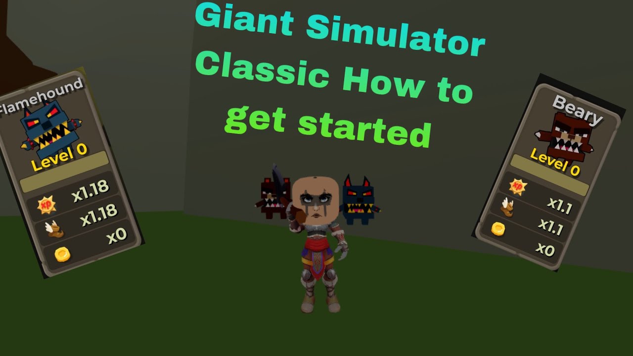 Giant simulator classic codes and how to get started