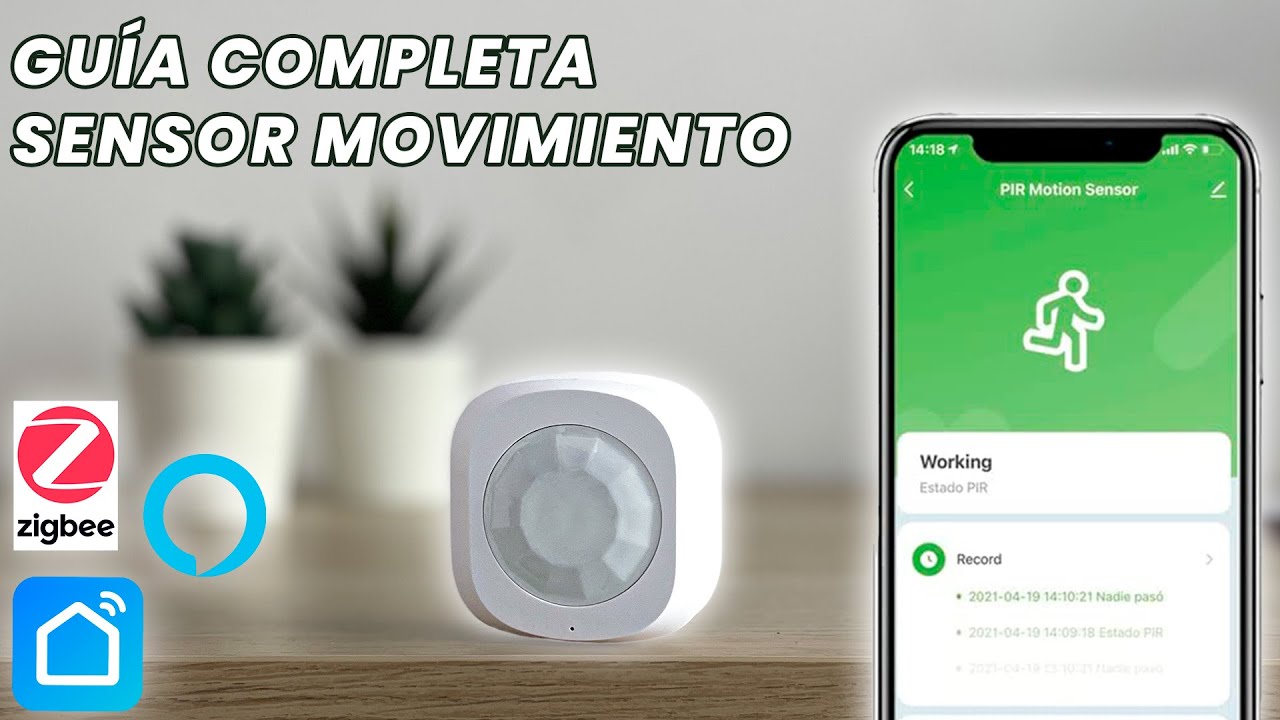 SENSOR de MOVIMIENTO INTELIGENTE | Conexión, Seguridad, Automatizaciones y MUCHO MÁS | Smart Life