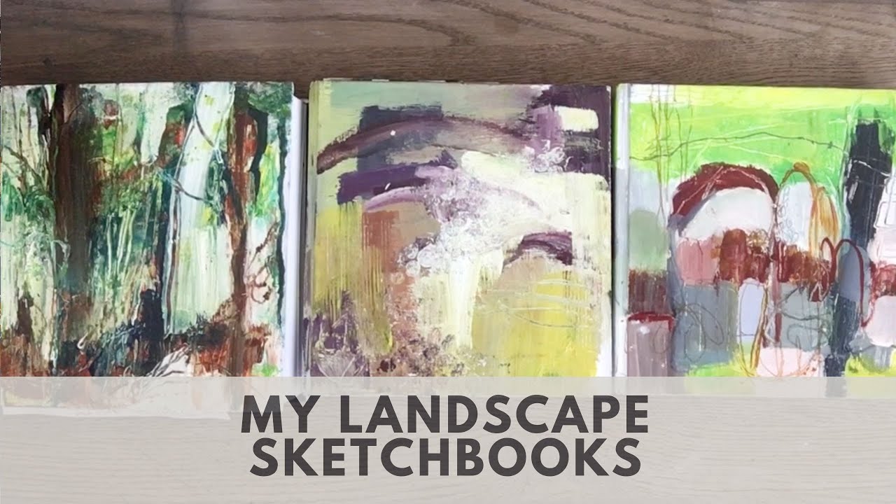 My Landscape Sketchbooks
