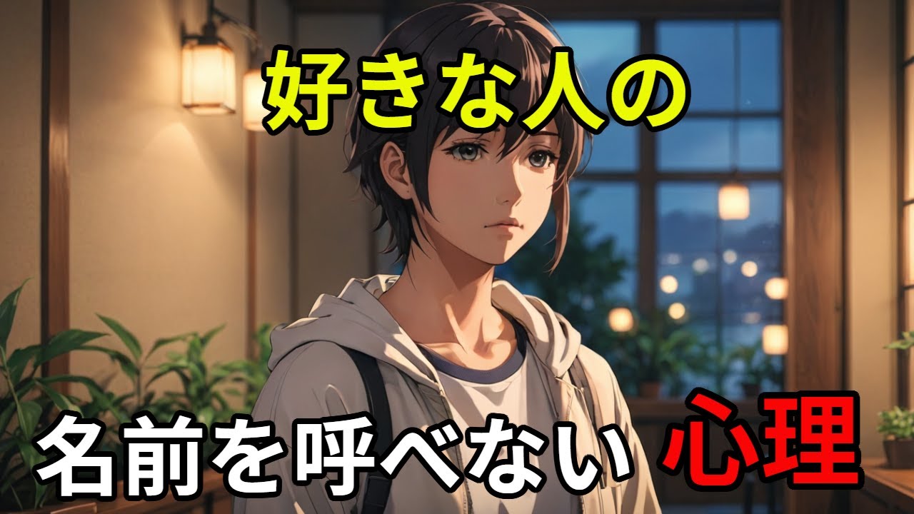 好きな人の名前を呼べない心理とは？緊張する理由を徹底解説