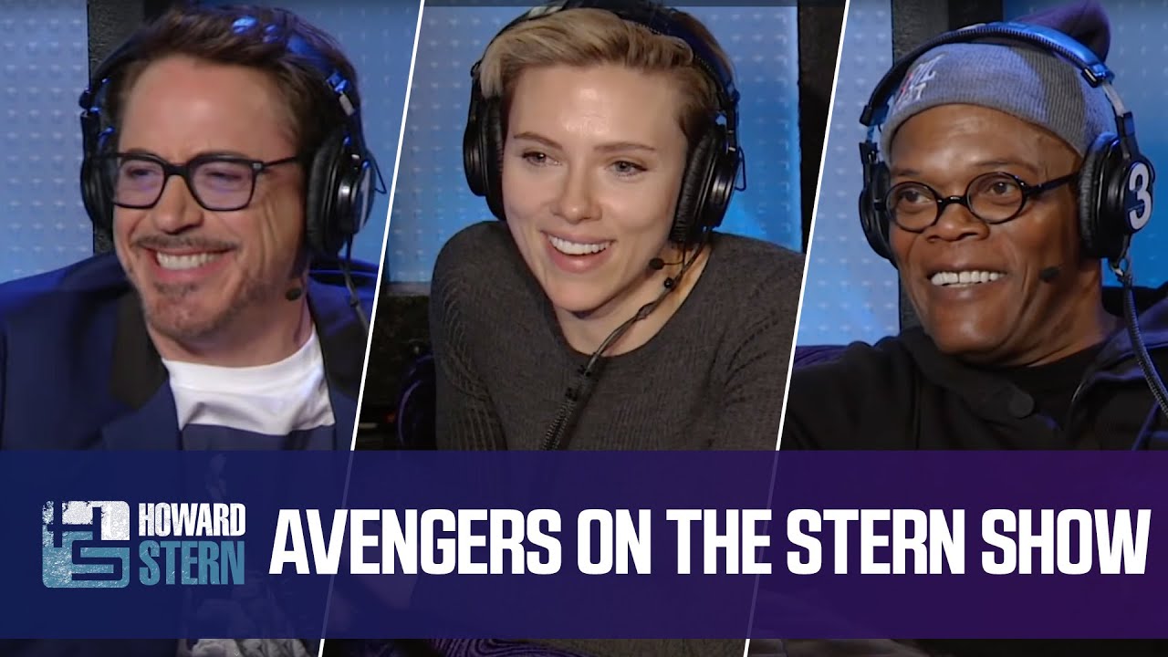 Marvels&rsquo; Avengers on the Stern Show