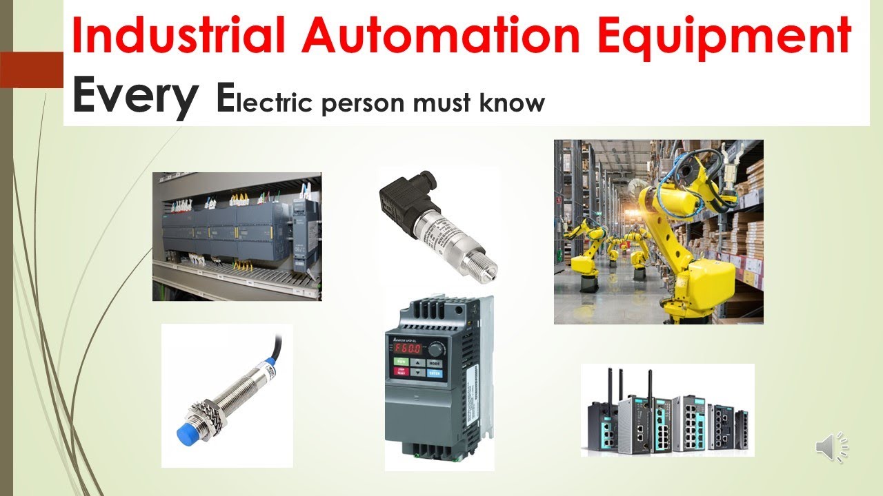 Industrial Automation Equipment name with picture