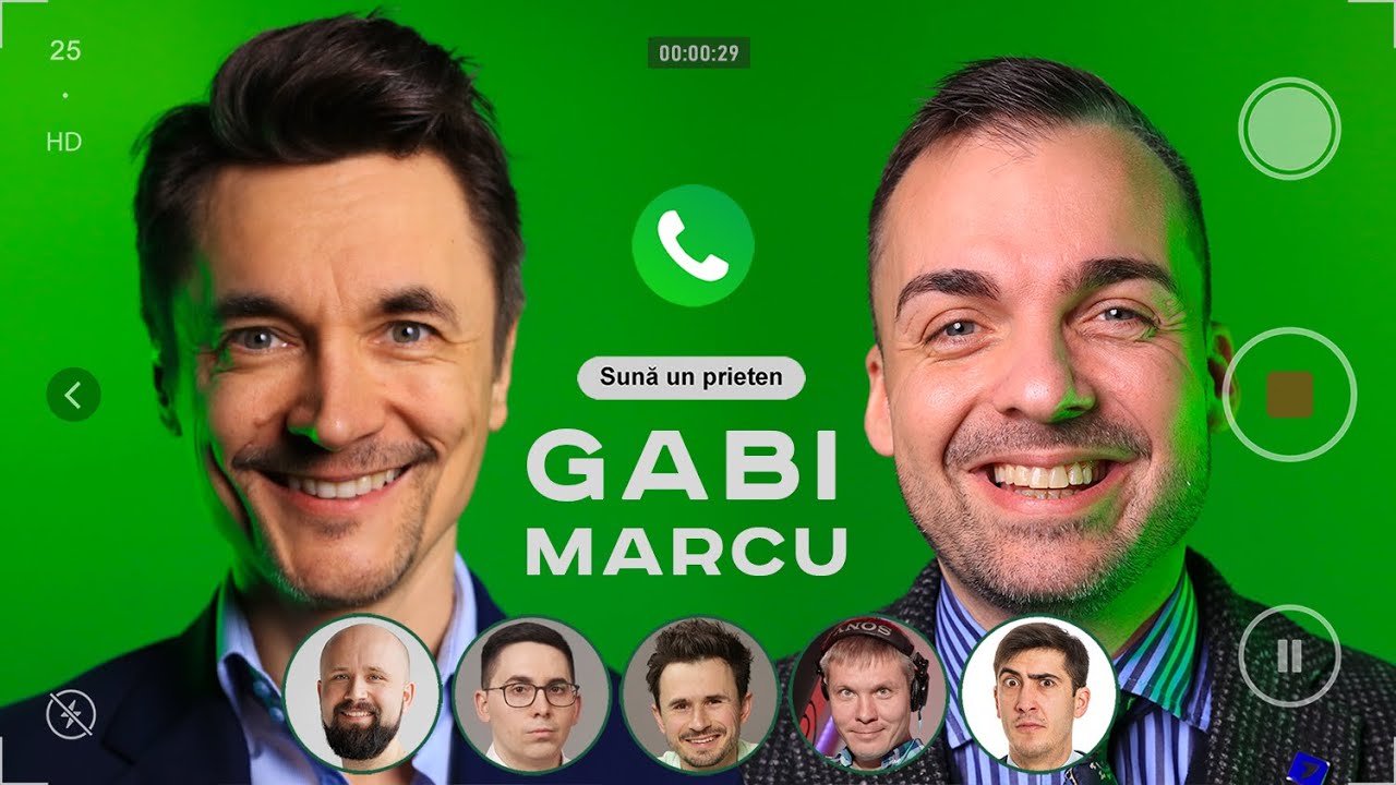 SUNĂ UN PRIETEN cu Gabi Marcu și prietenii săi: Andrei Bolocan, Beton, Alex Cozer, DJ Bond ș.a.