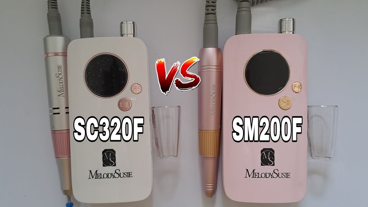 The Difference Between the MelodySusie SC320F vs SM200F Nail Drill - MelodySusie S Series Nail Drill