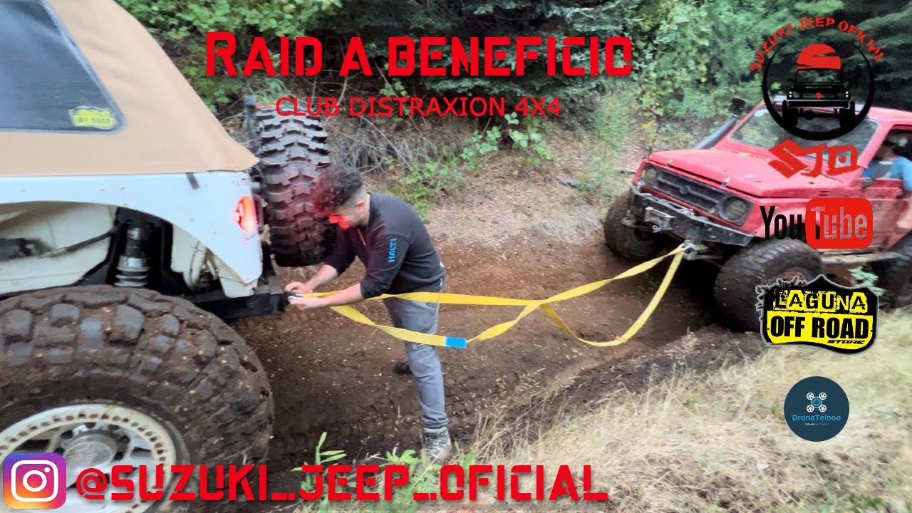 Raid a beneficio Distraxion4x4 Rocky Samurai Suzuki parte 3