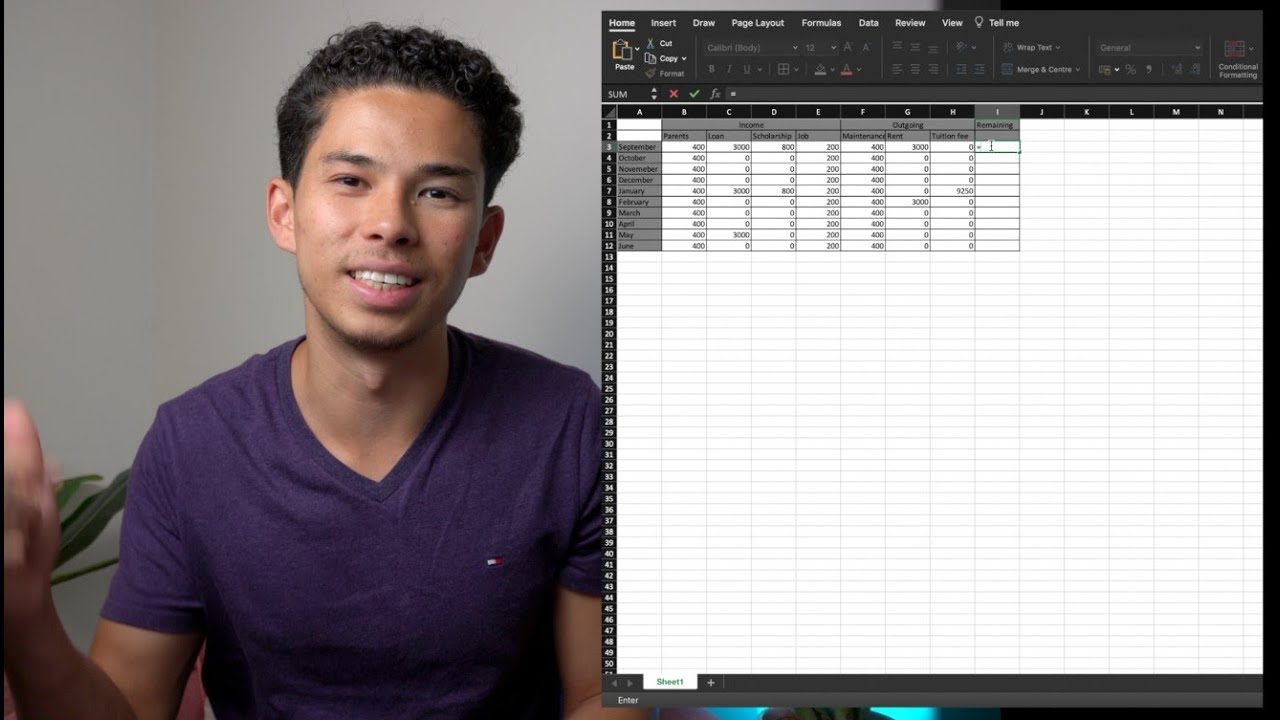 How to BUDGET in University - The Best Budgeting Method