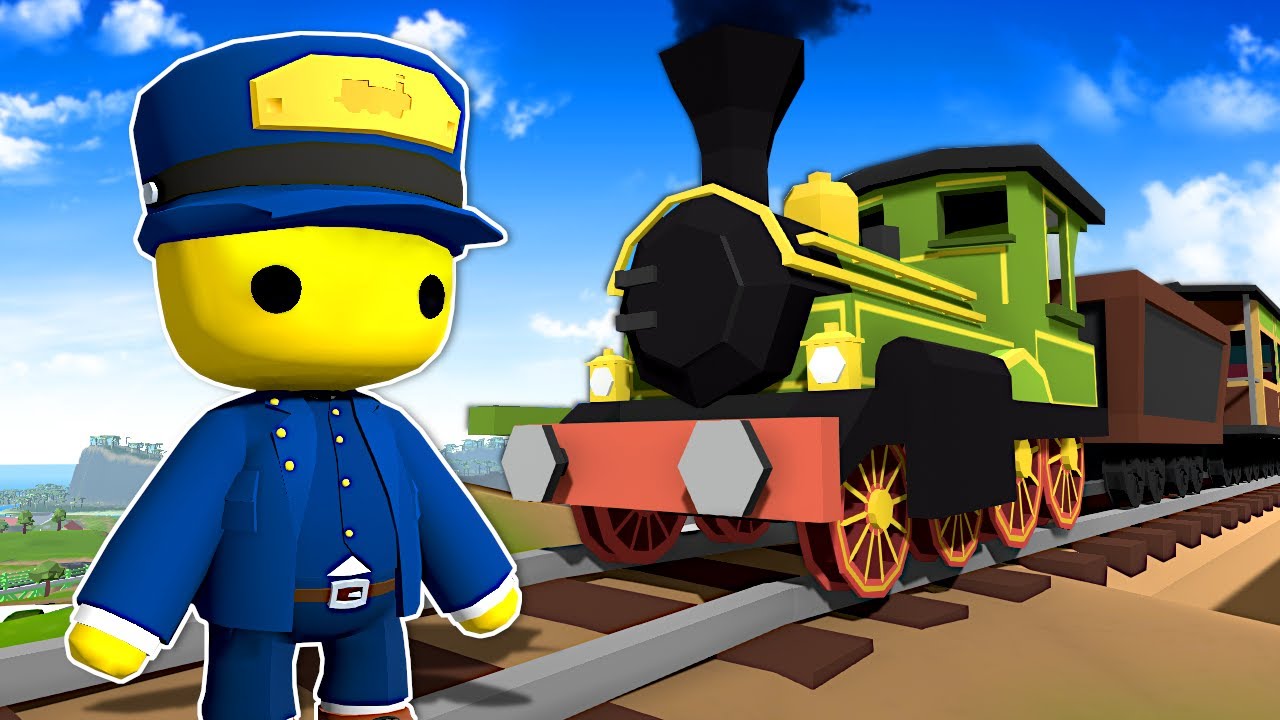 I Found a TRAIN CONDUCTOR Costume in Wobbly Life!