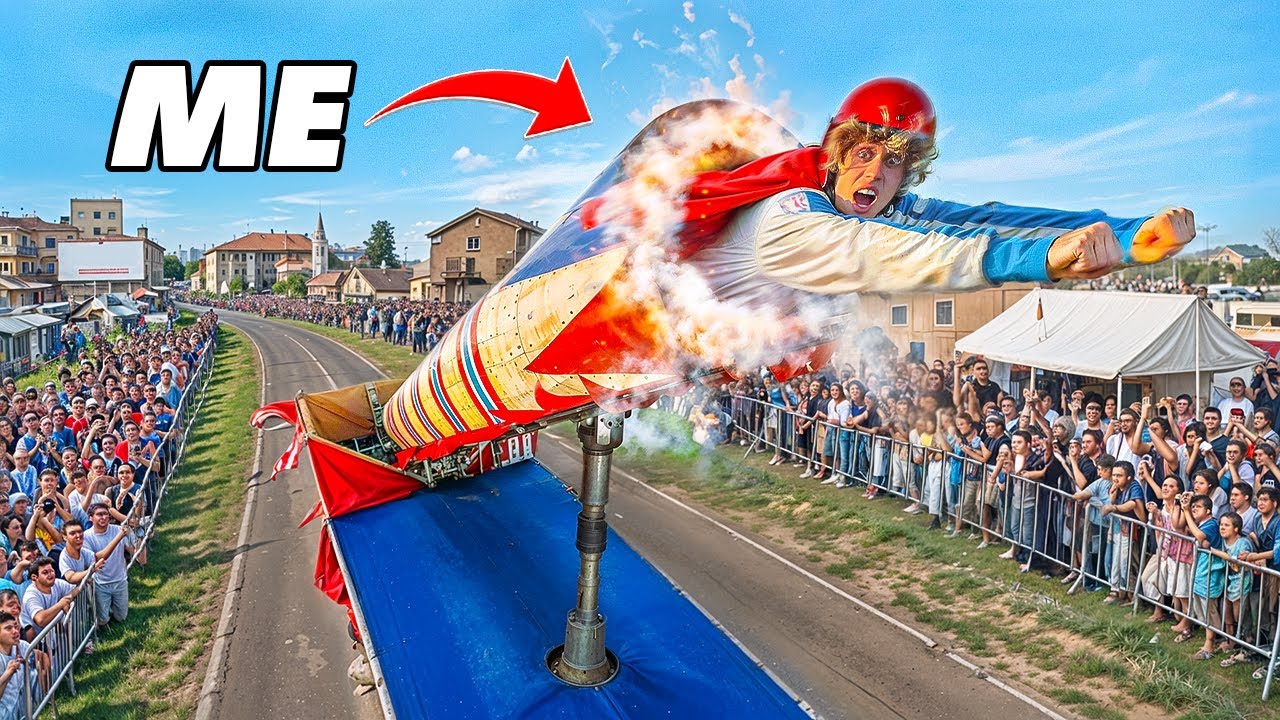 I Became a HUMAN CANNONBALL