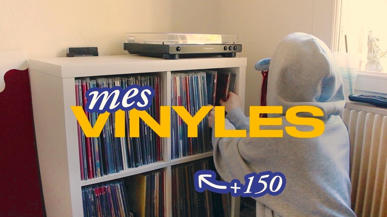 Ma collection de vinyles (+150) ✨