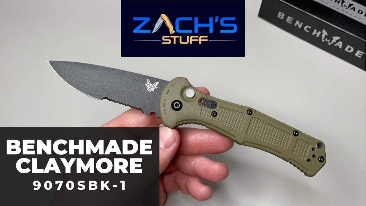 Новинка ~ автоматический нож Claymore от Benchmade (9070SBK-1)