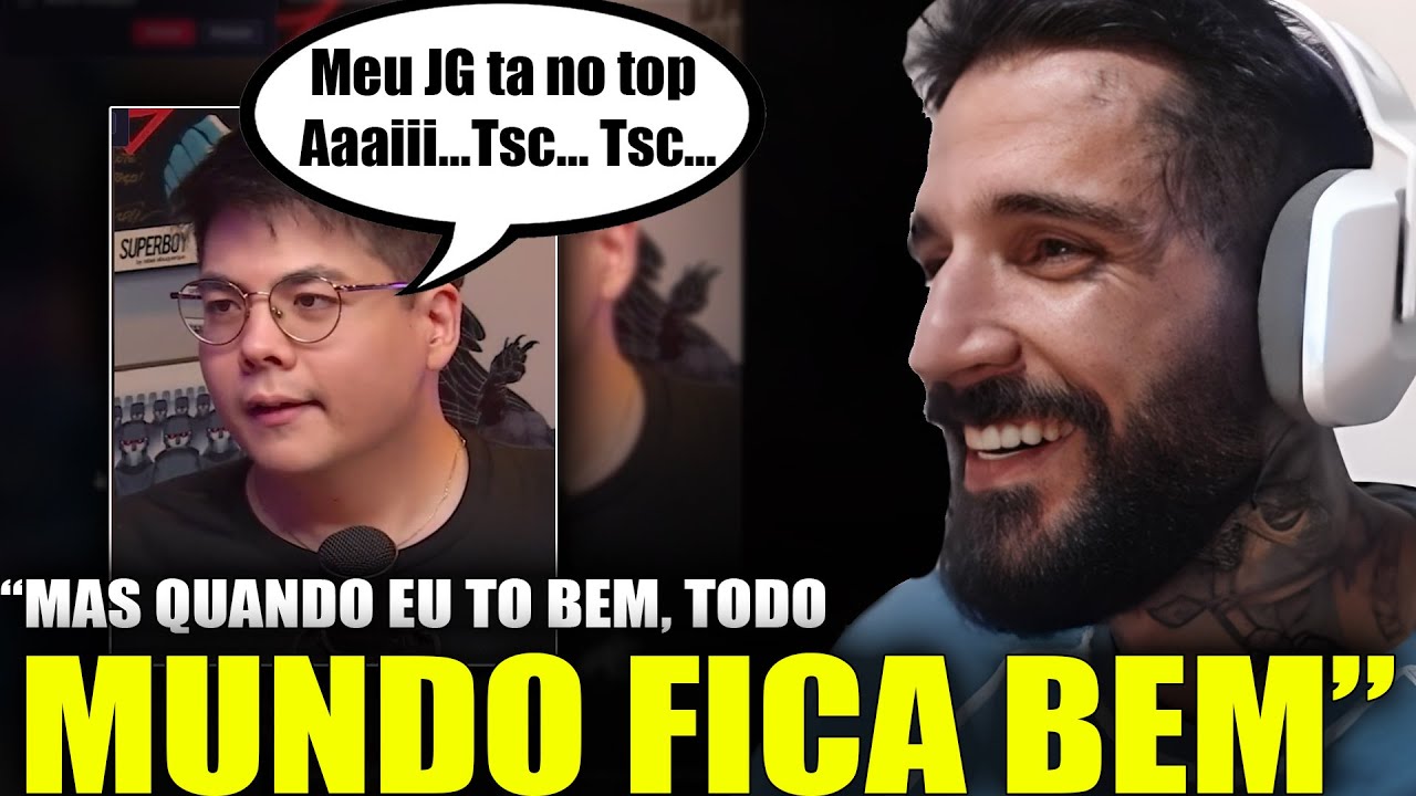 BrTT reagindo ao EsA IMITANDO ELE
