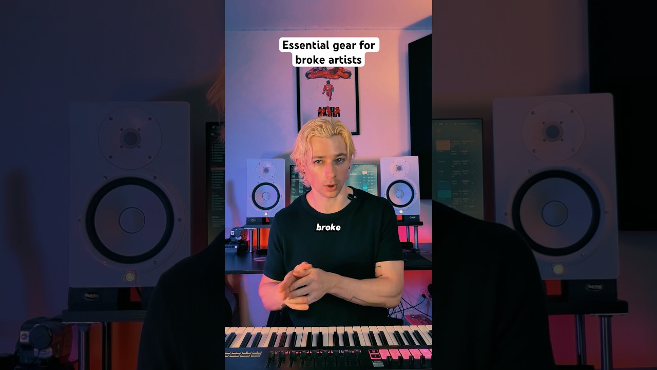 3 pieces of essential music equipment for broke beginner artists