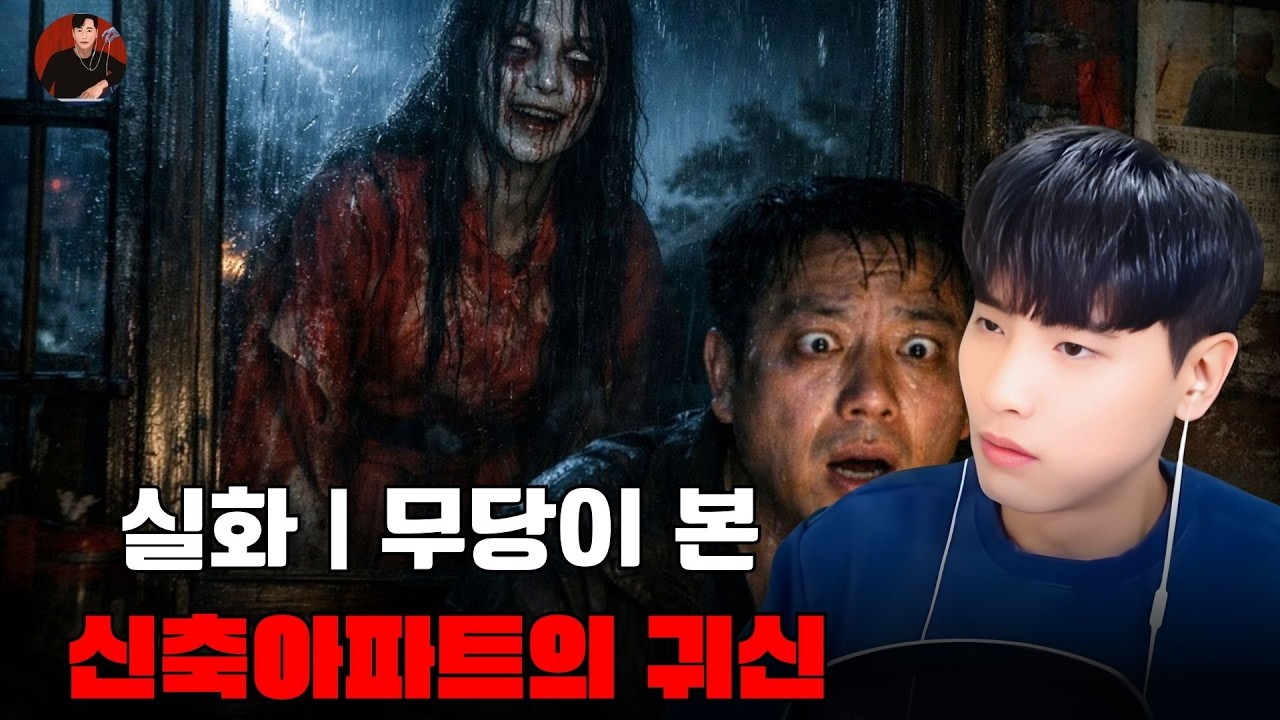 [소름 끼치는 실화]실화  무당이 본 신축아파트의 귀신  | 돌비 호러 라디오 | 귀신 이야기 | 미스터리 인터뷰 | 청취자 이야기 | 공포 만화 | 유령 만화 | 공포 이야기